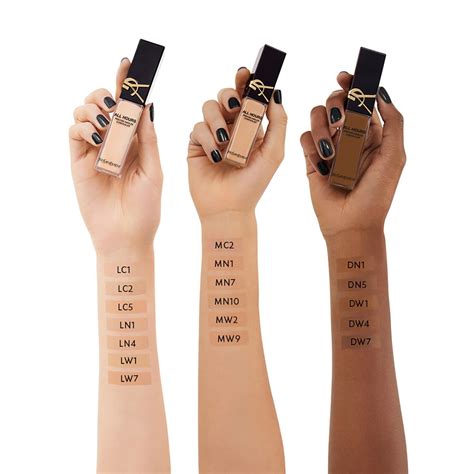 yves saint laurent concealer shades